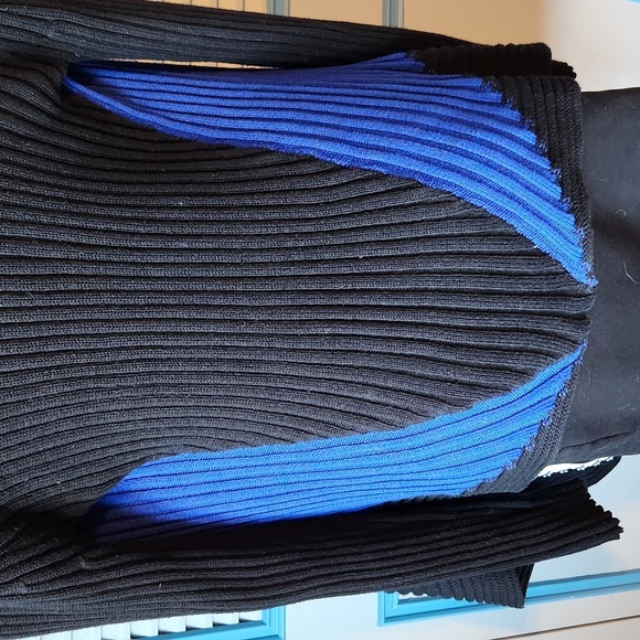 Ana Couture Open Front Colorblock Cardigan - Picture 11 of 14